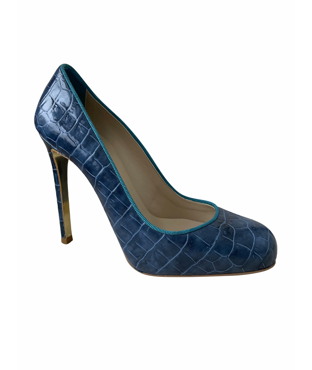 STELLA MCCARTNEY Темно-синие туфли из искусственной кожи, фото 1