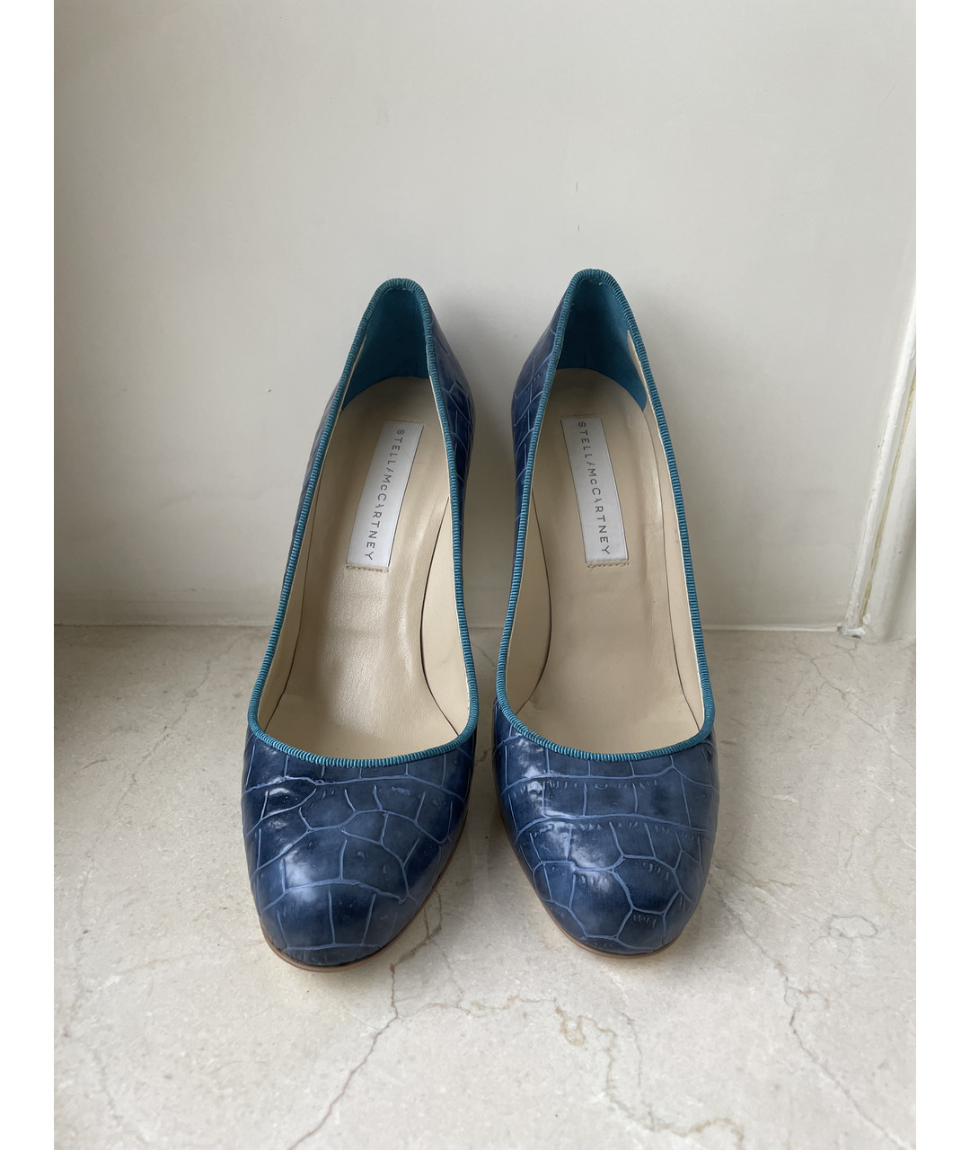 STELLA MCCARTNEY Темно-синие туфли из искусственной кожи, фото 2