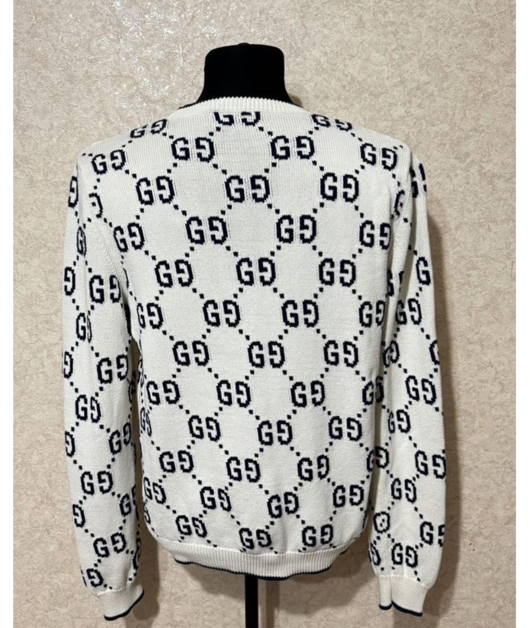 GUCCI Белый джемпер / свитер, фото 2
