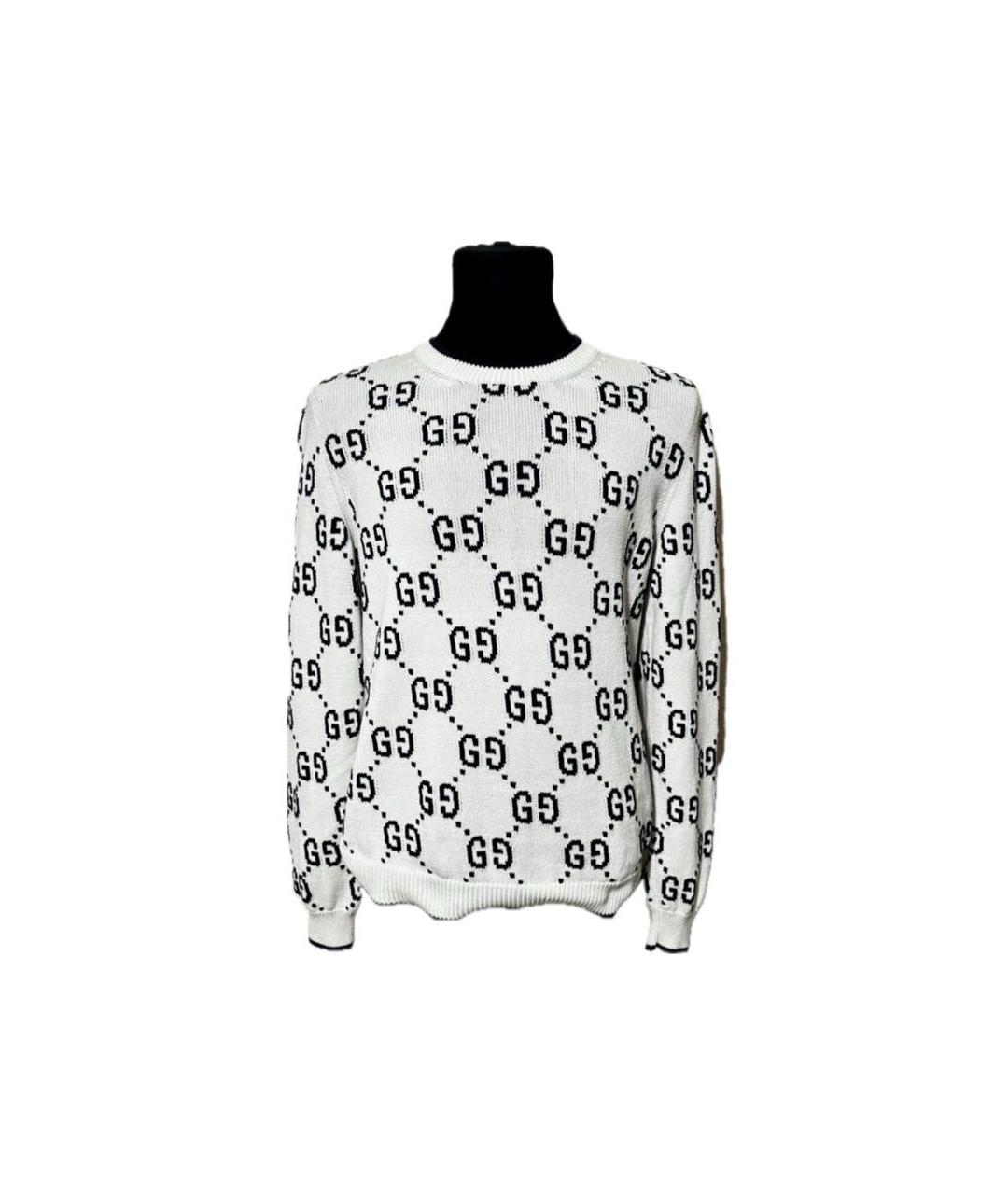 GUCCI Белый джемпер / свитер, фото 8