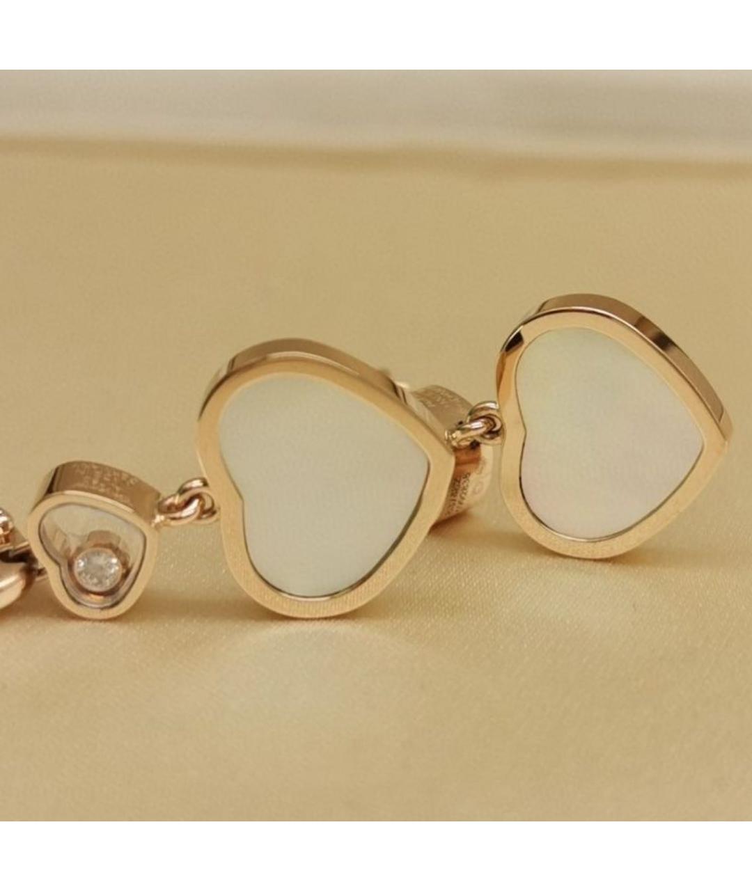 CHOPARD Золотые серьги из розового золота, фото 6