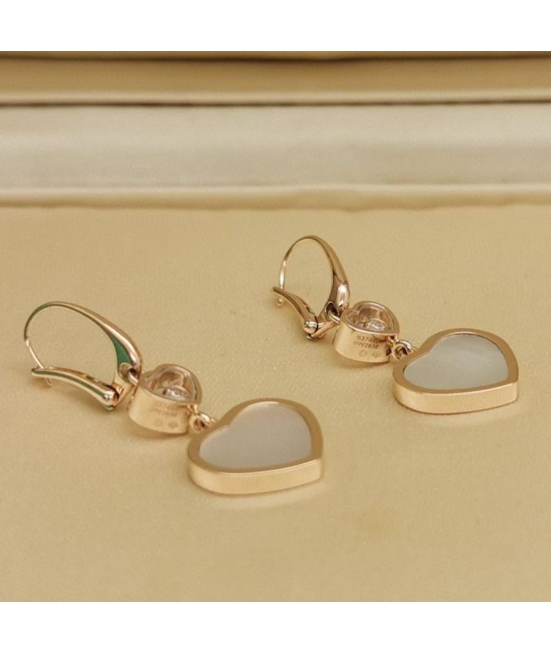 CHOPARD Золотые серьги из розового золота, фото 5