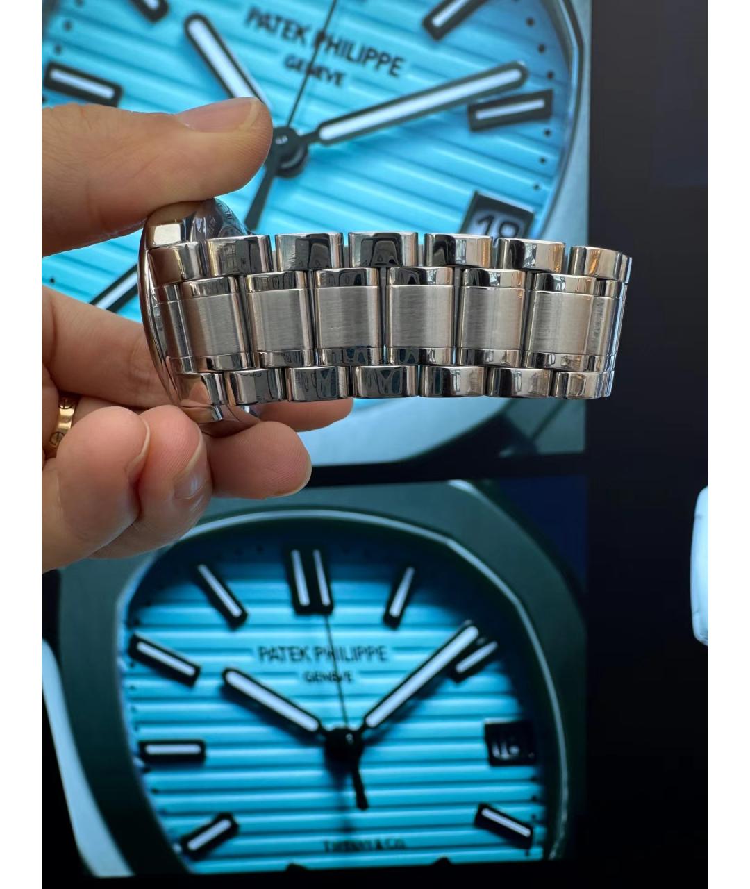 LONGINES Белые металлические часы, фото 5