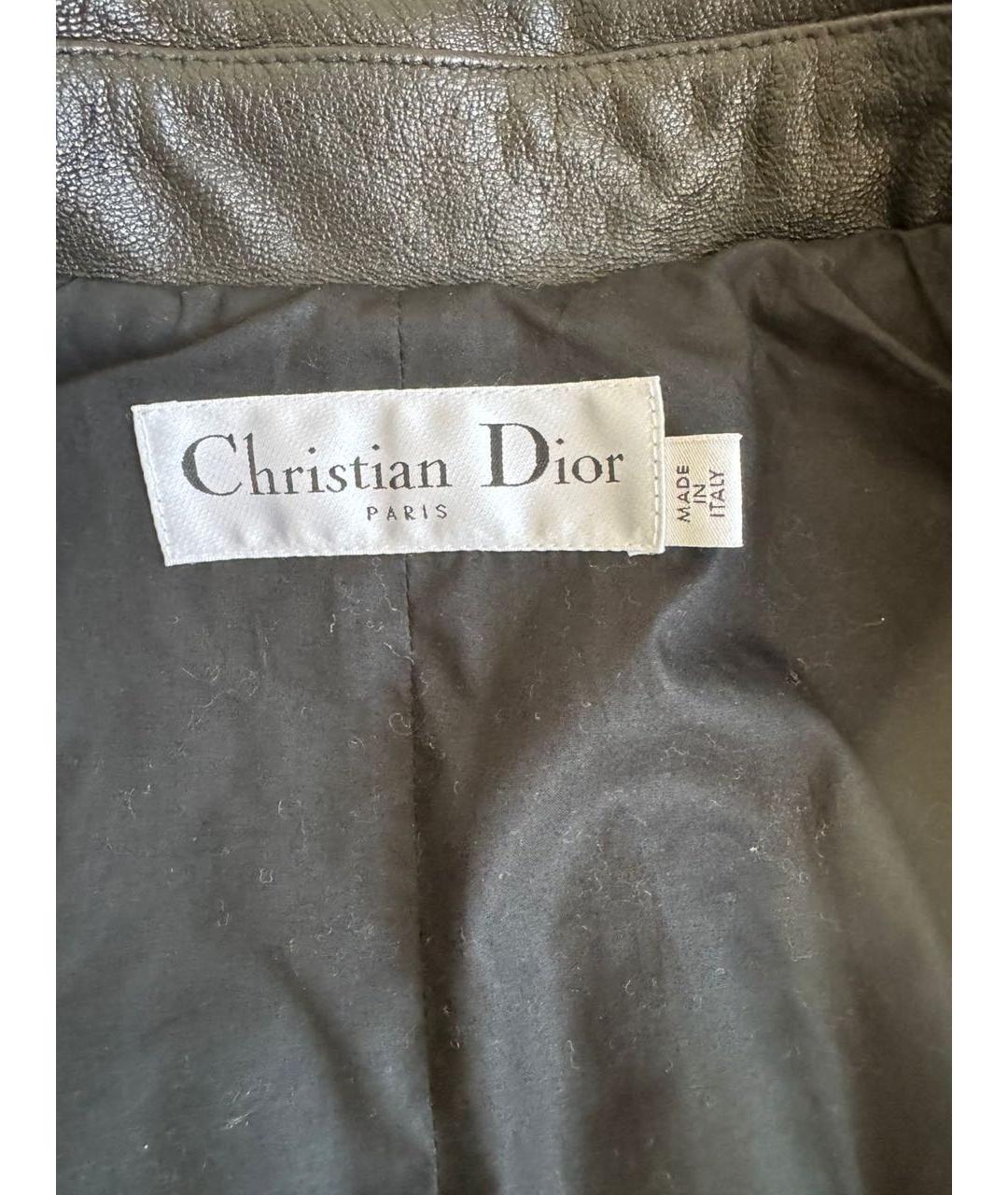 CHRISTIAN DIOR Черная куртка, фото 4