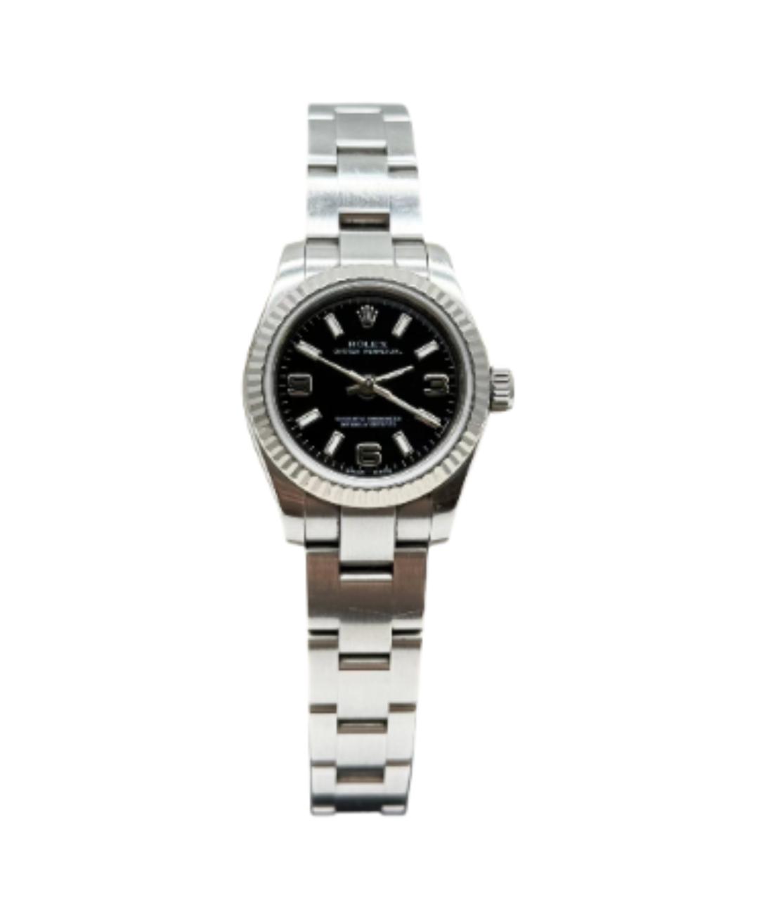 ROLEX Черные часы, фото 2