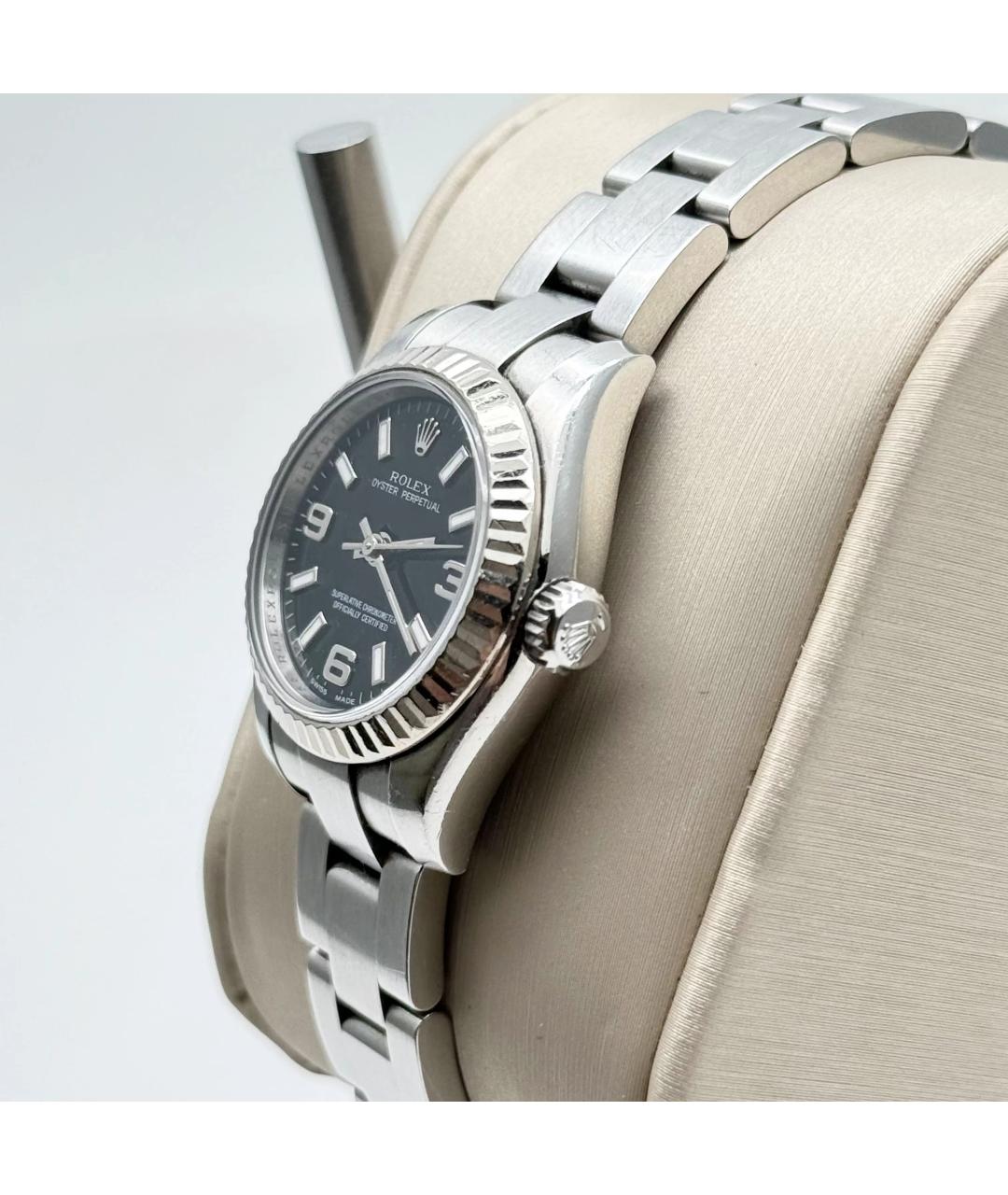 ROLEX Черные часы, фото 8
