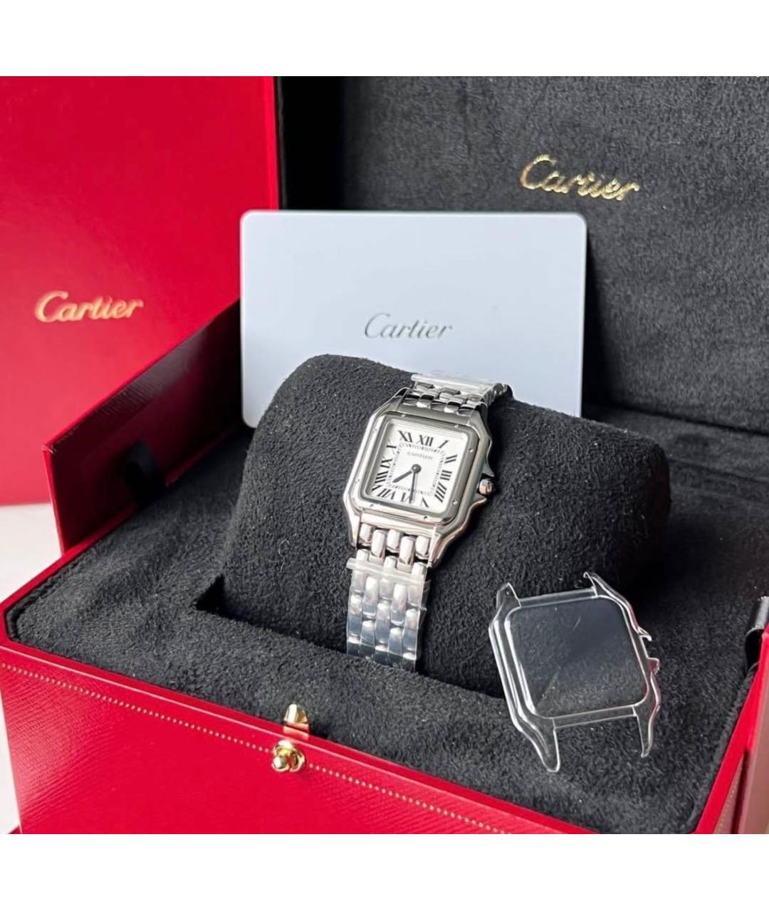 CARTIER Серебряные часы, фото 7