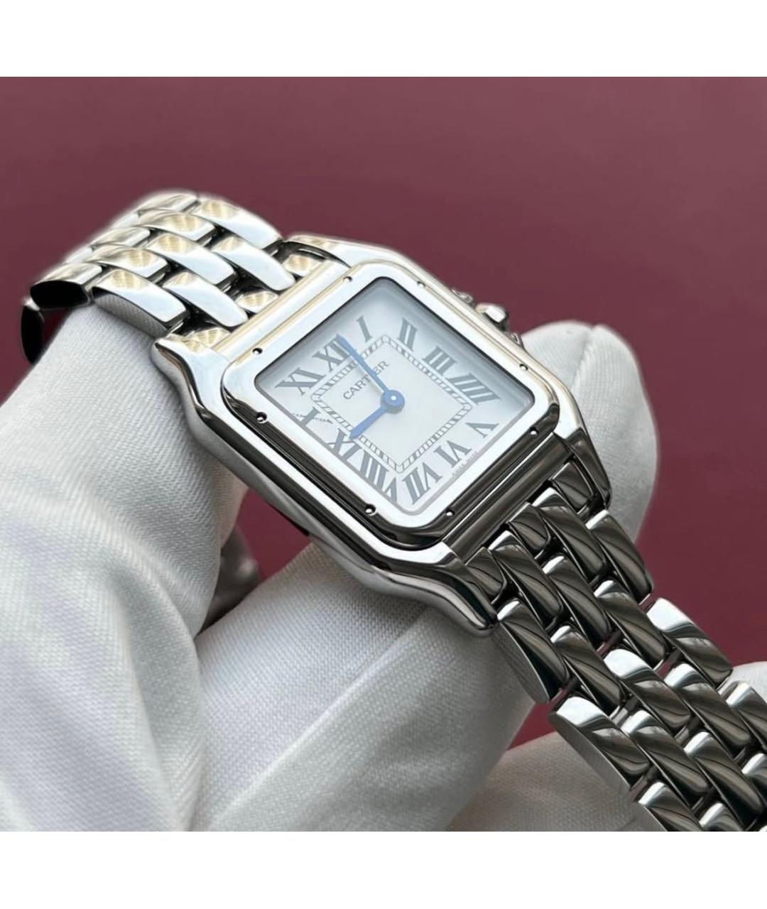 CARTIER Серебряные часы, фото 5