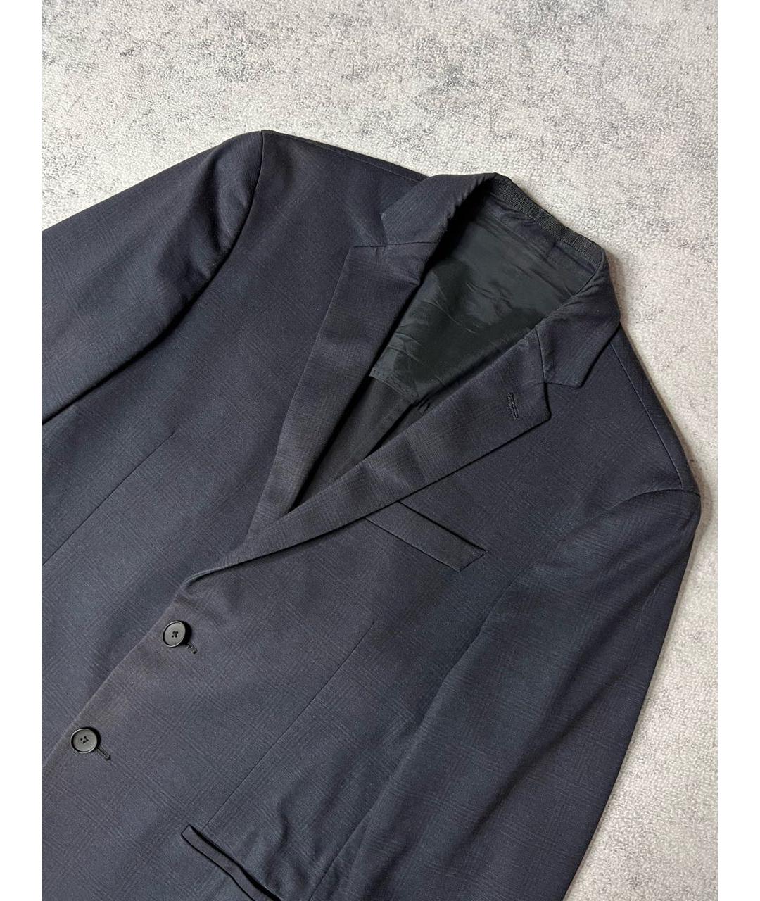 HUGO BOSS Темно-синий классический костюм, фото 5