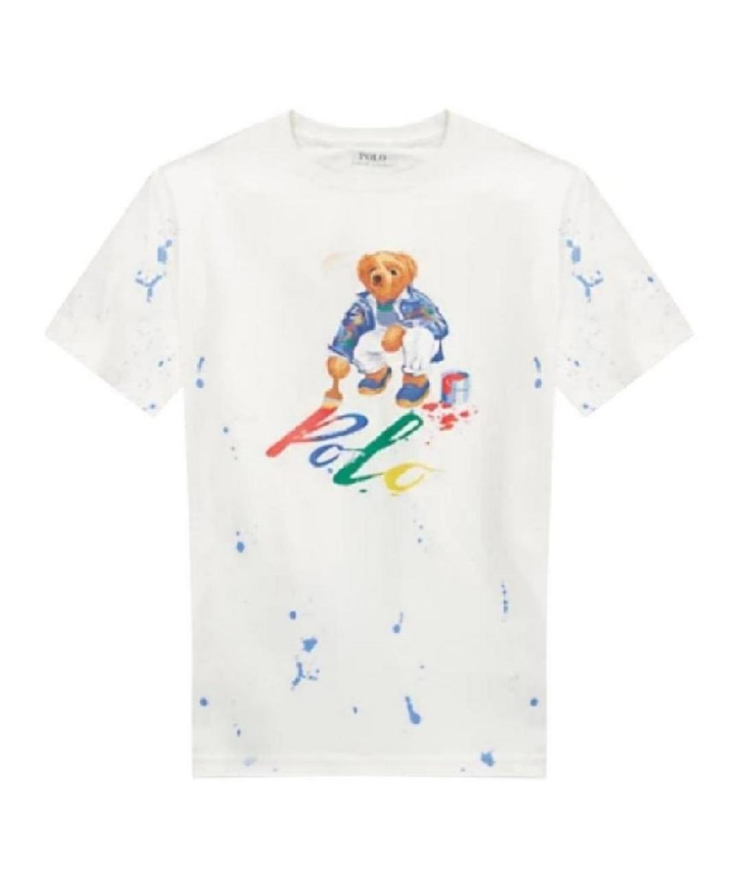 POLO RALPH LAUREN Мульти хлопковый детская футболка / топ, фото 4