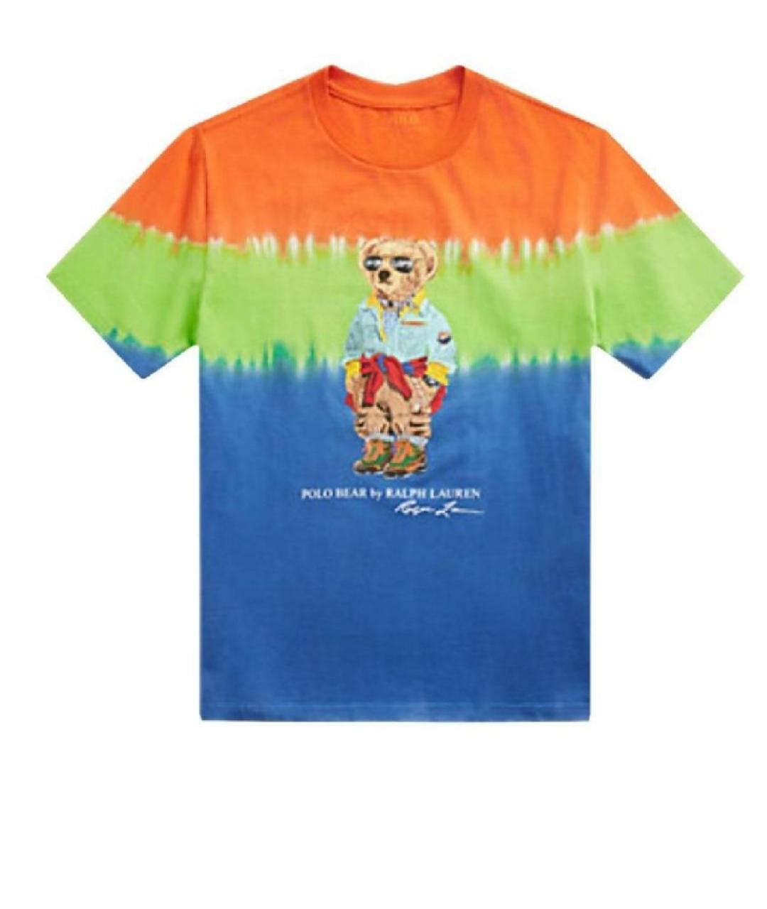 POLO RALPH LAUREN Мульти хлопковый детская футболка / топ, фото 2