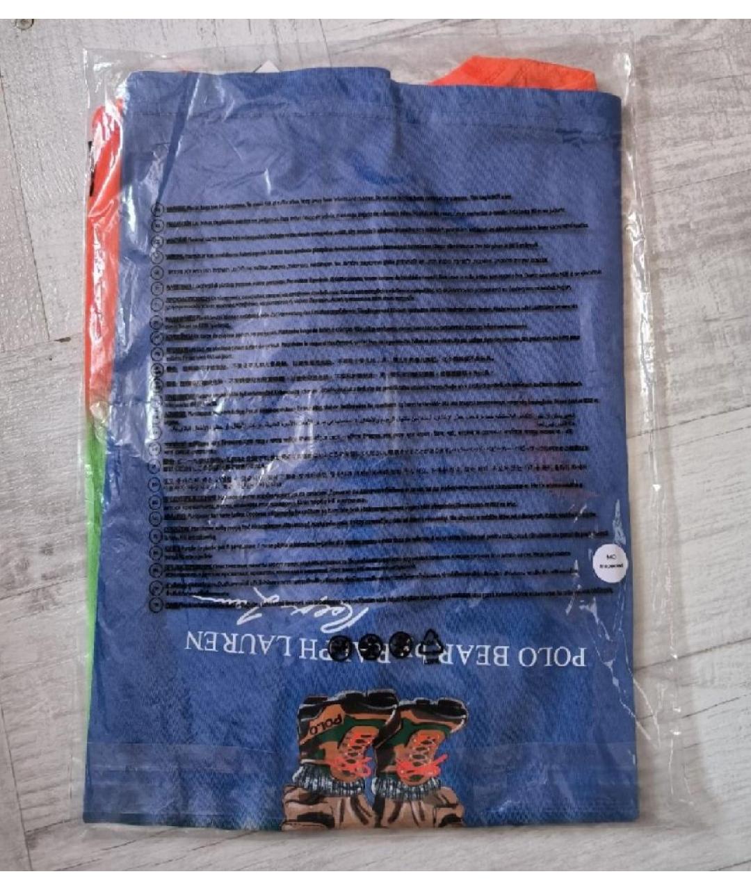 POLO RALPH LAUREN Мульти хлопковый детская футболка / топ, фото 3