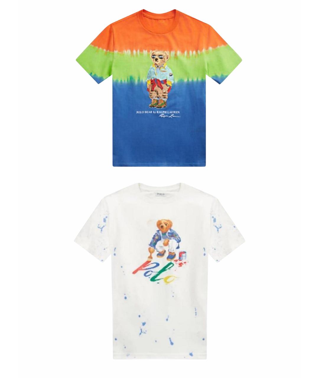 POLO RALPH LAUREN Мульти хлопковый детская футболка / топ, фото 1