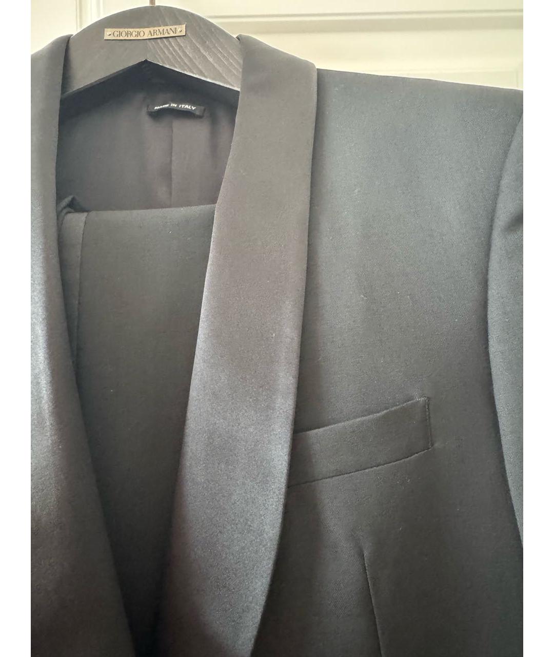 GIORGIO ARMANI Черный вечерний костюм, фото 4