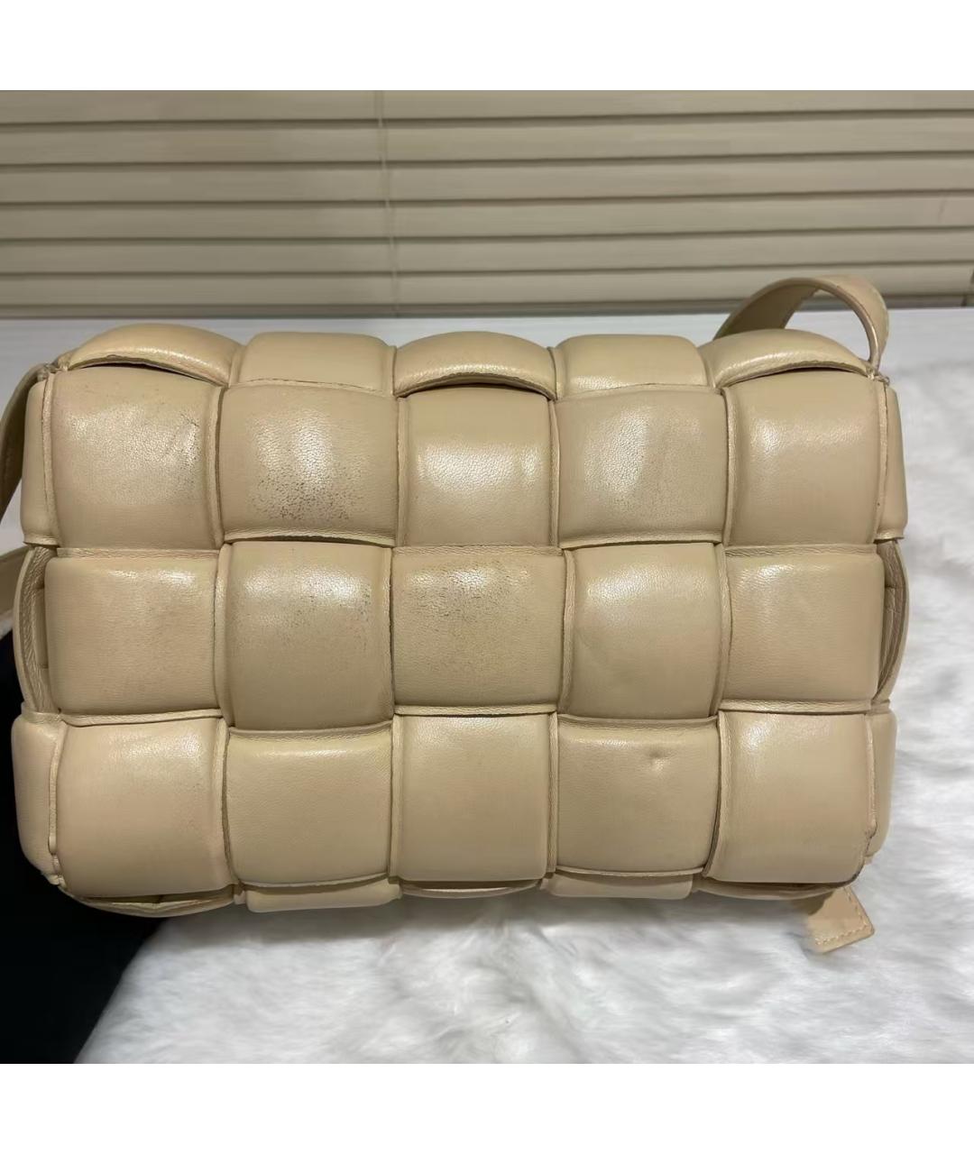 BOTTEGA VENETA Бежевая сумка через плечо, фото 6