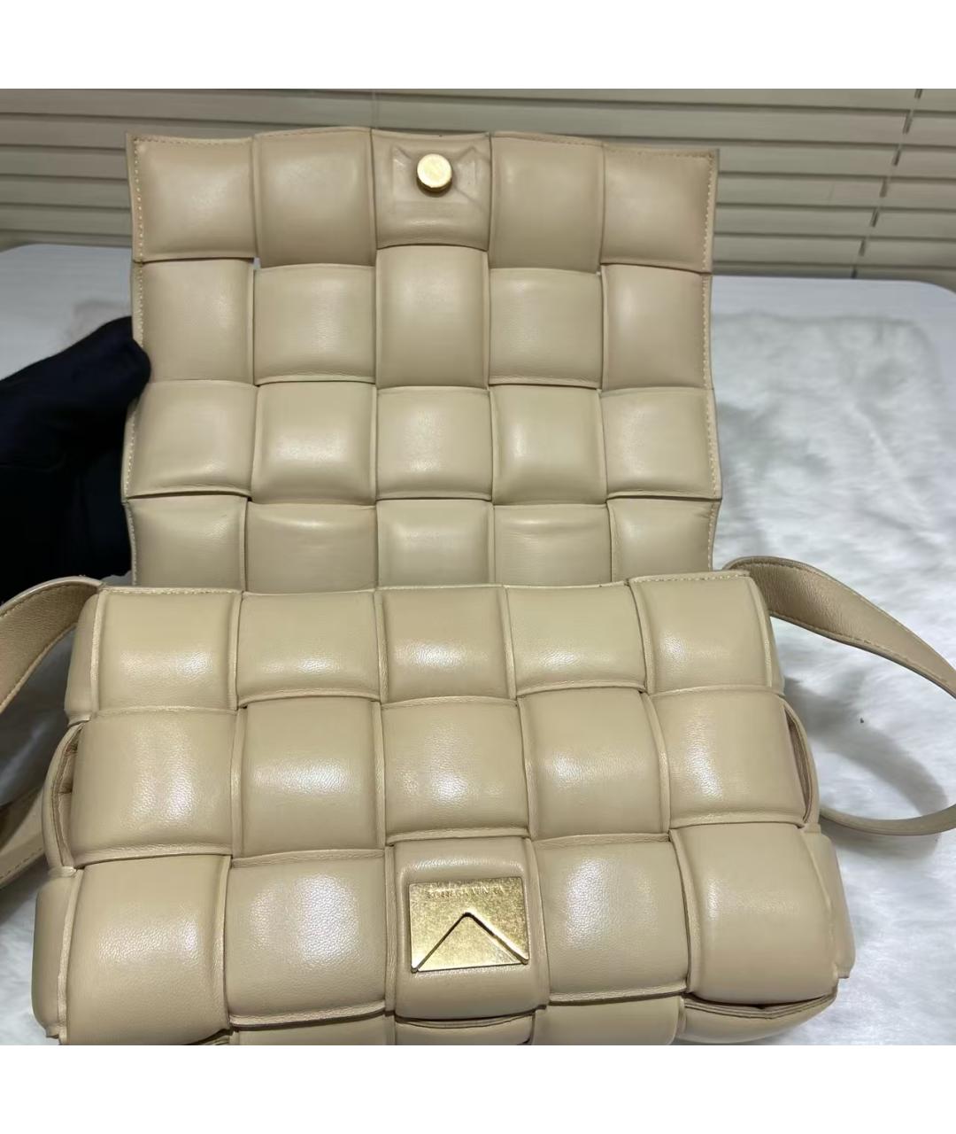 BOTTEGA VENETA Бежевая сумка через плечо, фото 5