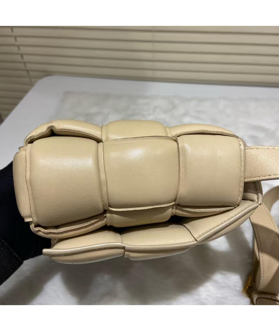 BOTTEGA VENETA Бежевая сумка через плечо, фото 3