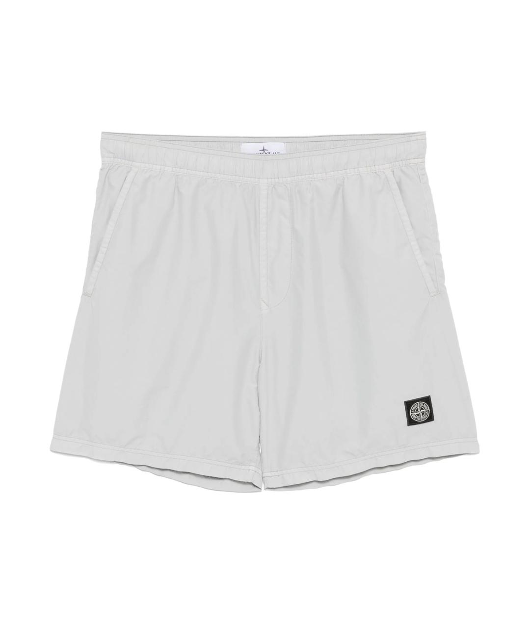 STONE ISLAND Серые шорты, фото 1