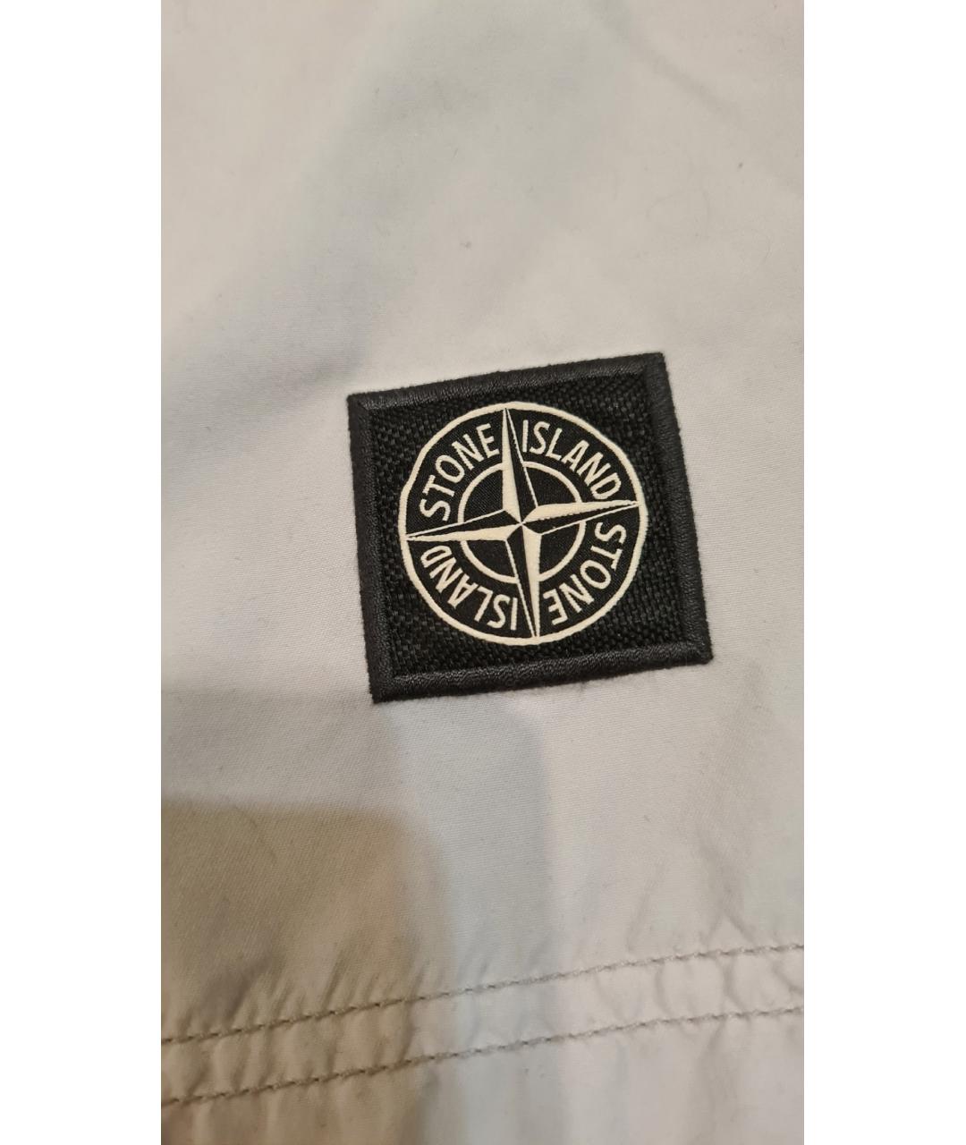 STONE ISLAND Серые шорты, фото 6