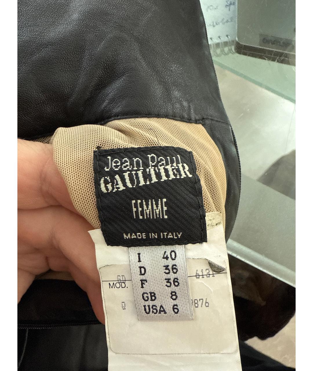 JEAN PAUL GAULTIER Черная водолазка, фото 3