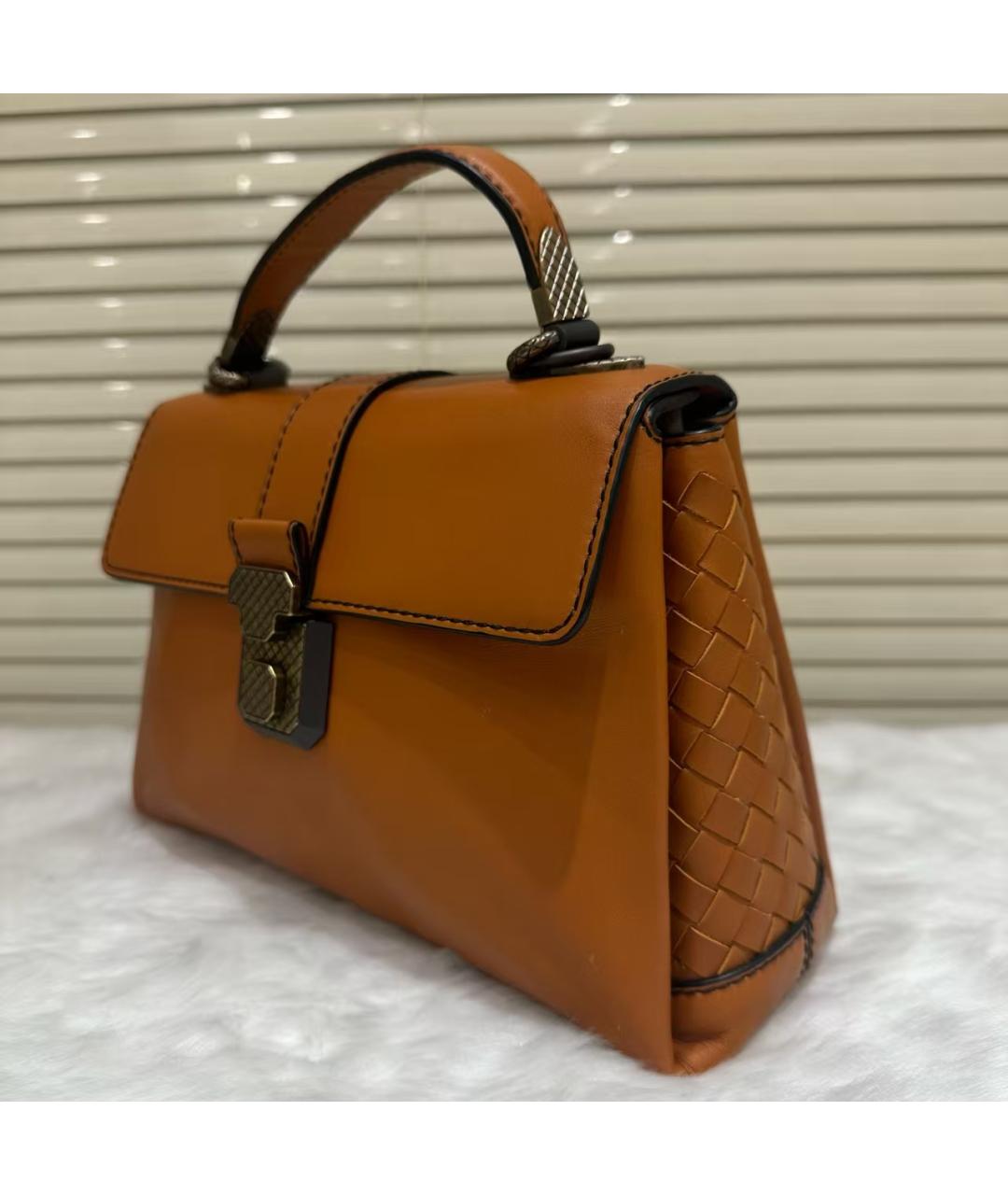 BOTTEGA VENETA Коричневая сумка через плечо, фото 3