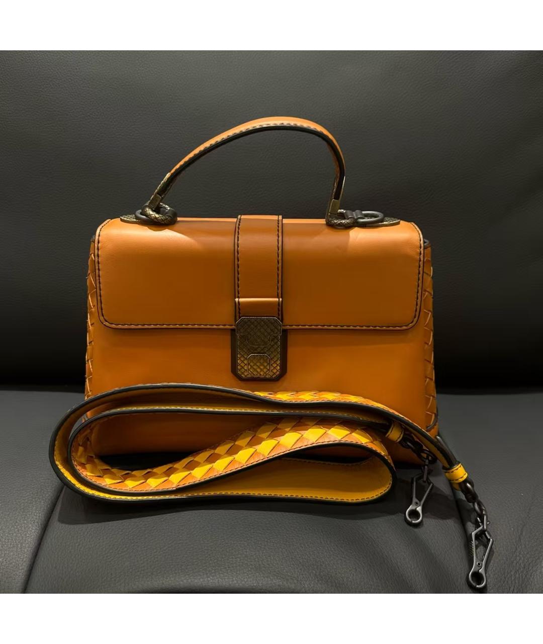 BOTTEGA VENETA Коричневая сумка через плечо, фото 6