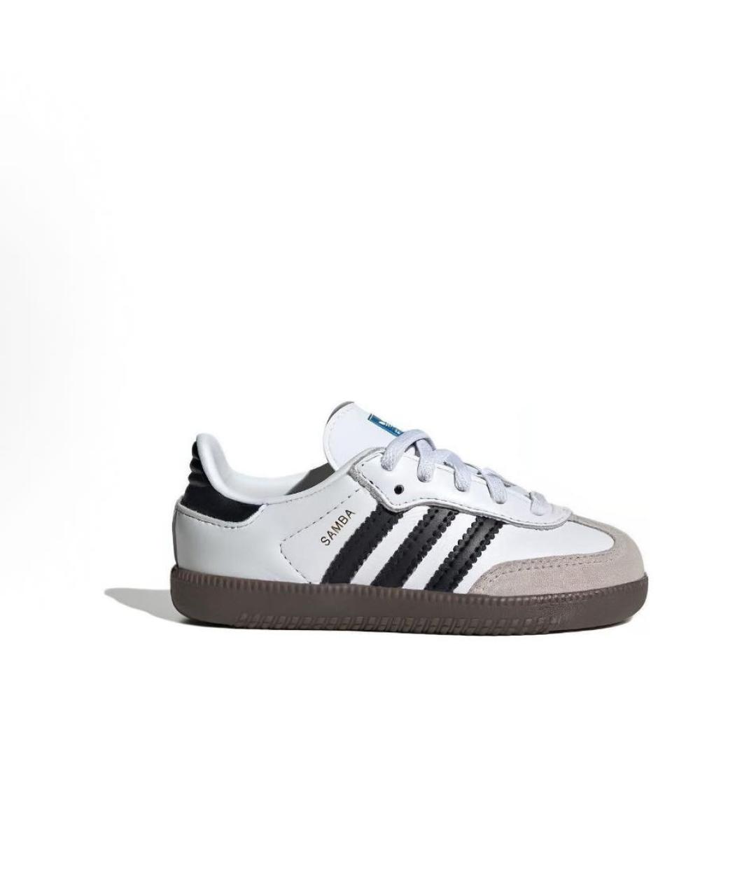 ADIDAS Белые кожаные кеды, фото 2