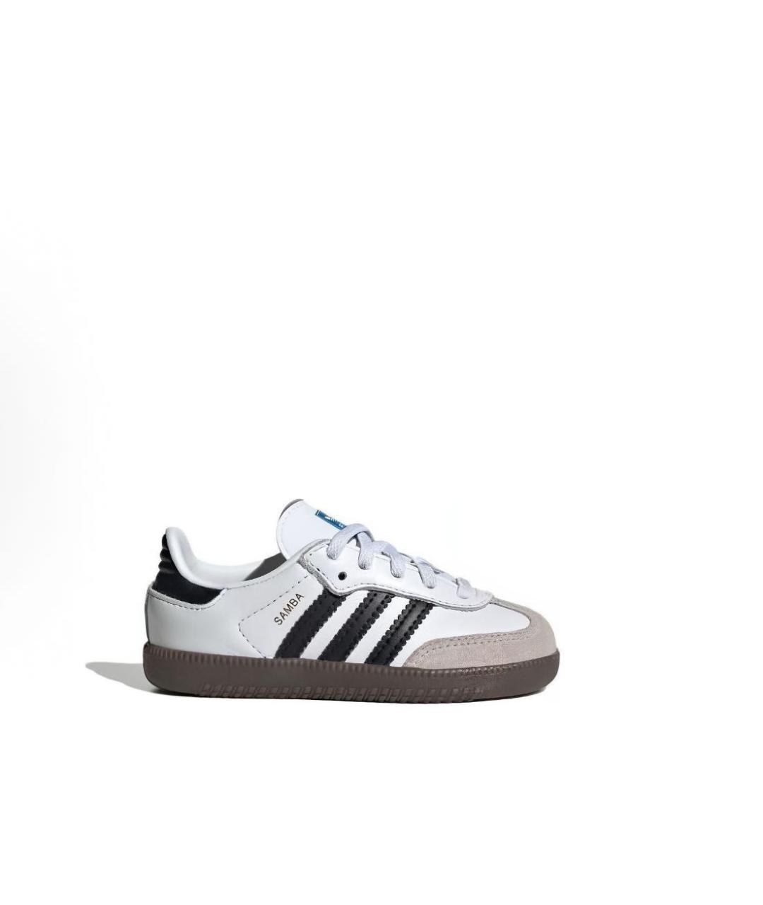ADIDAS Белые кожаные кеды, фото 2