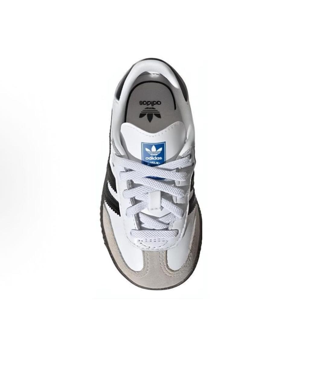 ADIDAS Белые кожаные кеды, фото 3