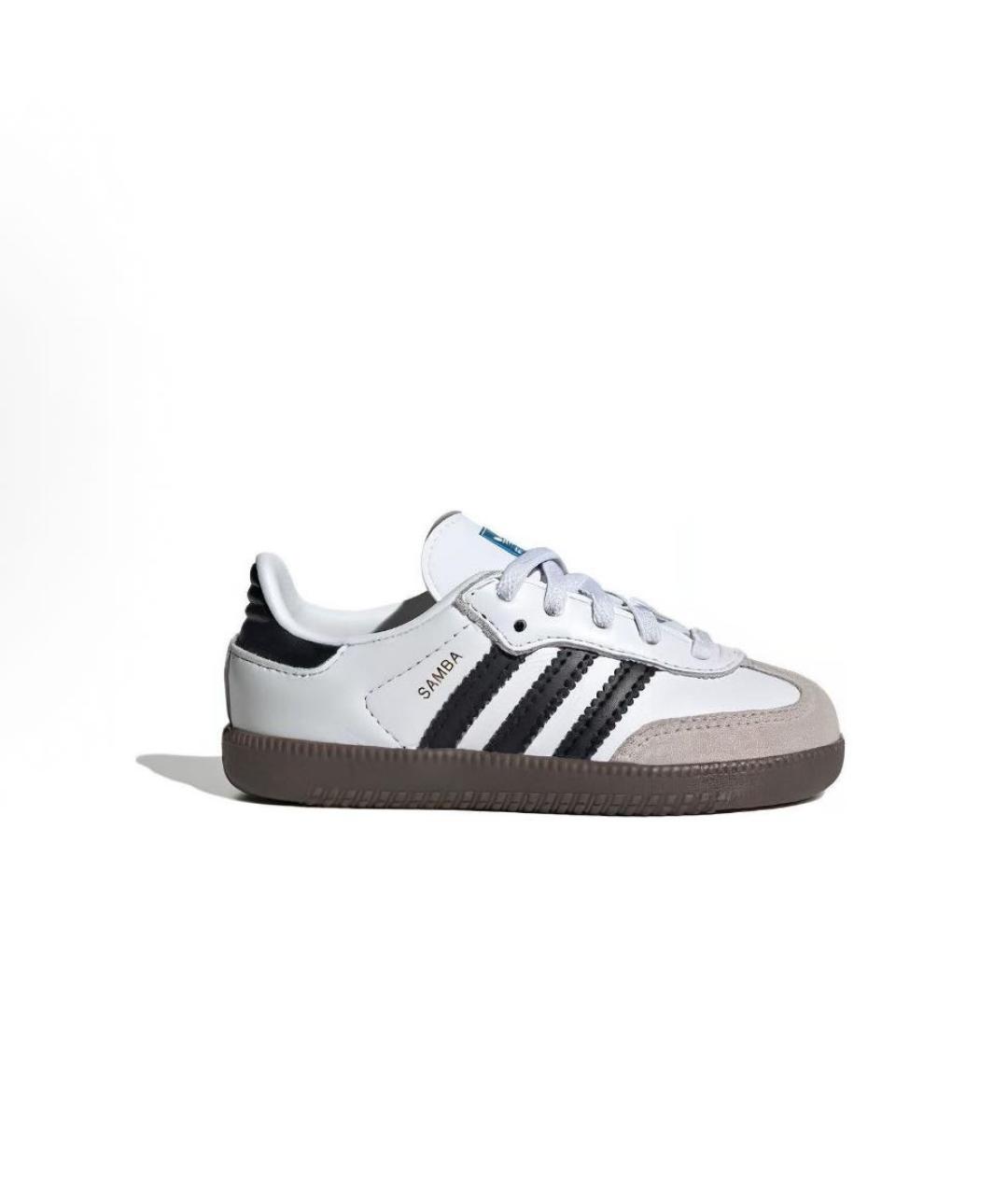 ADIDAS Белые кожаные кеды, фото 2