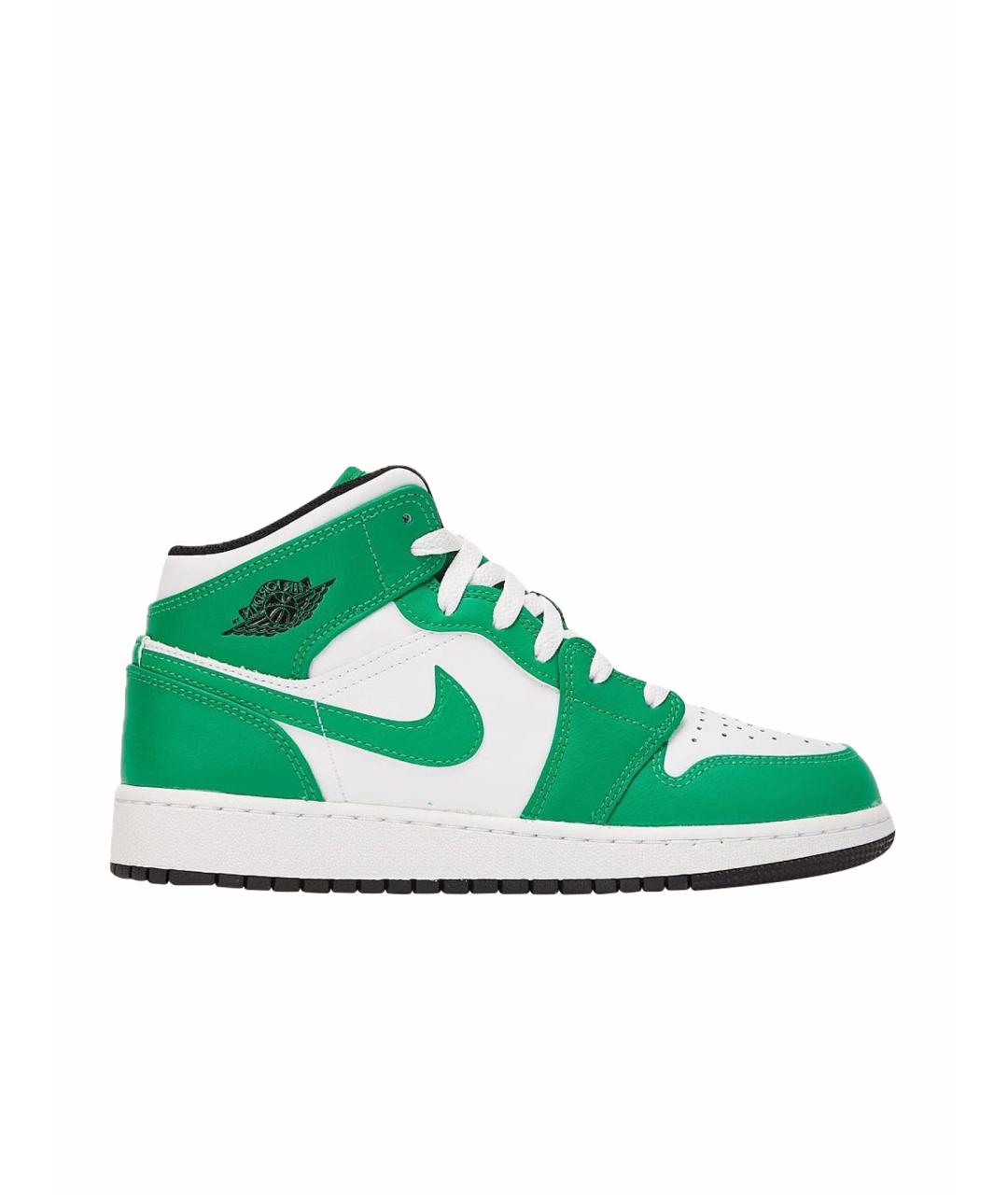 JORDAN Зеленые кроссовки, фото 1