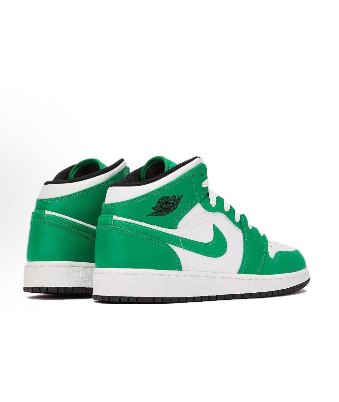 JORDAN Зеленые кроссовки, фото 4