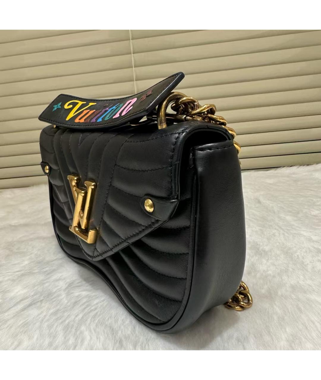 LOUIS VUITTON Черная сумка через плечо, фото 3