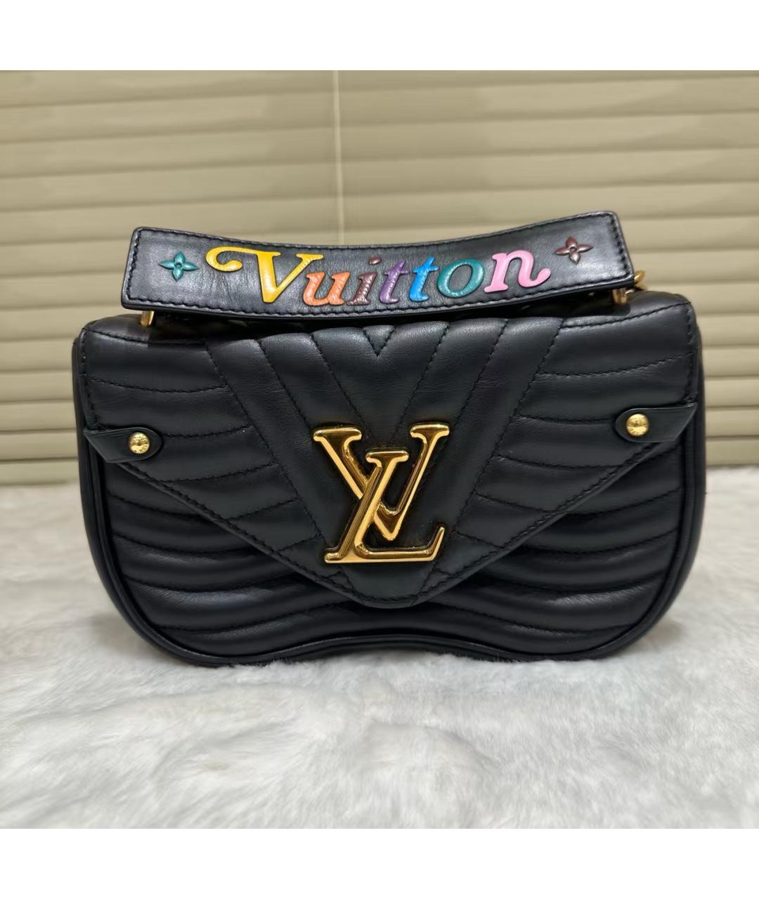 LOUIS VUITTON Черная сумка через плечо, фото 6