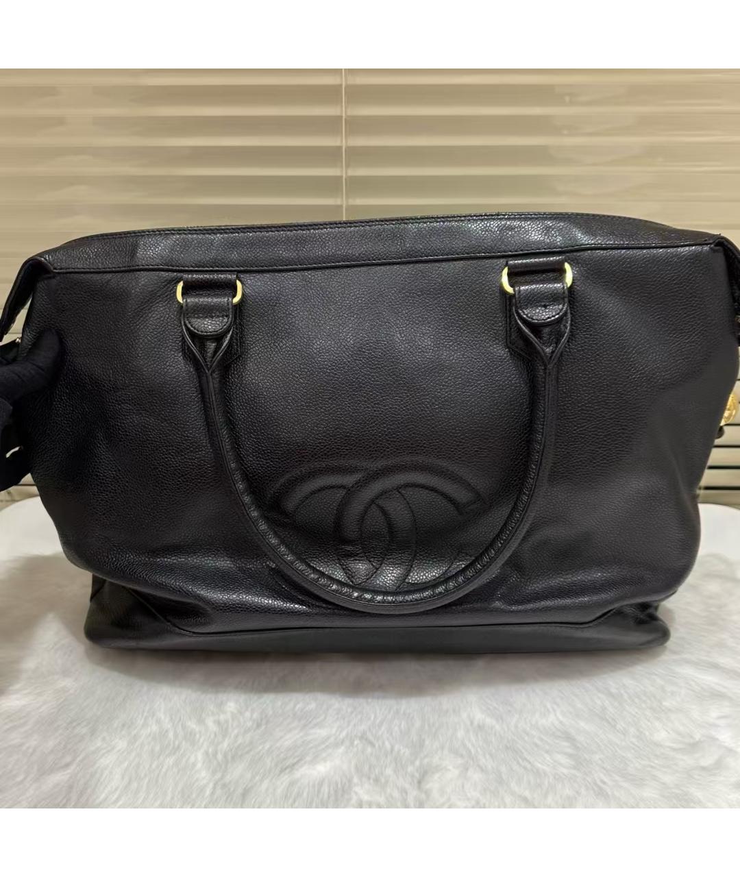 CHANEL Черная сумка тоут, фото 4