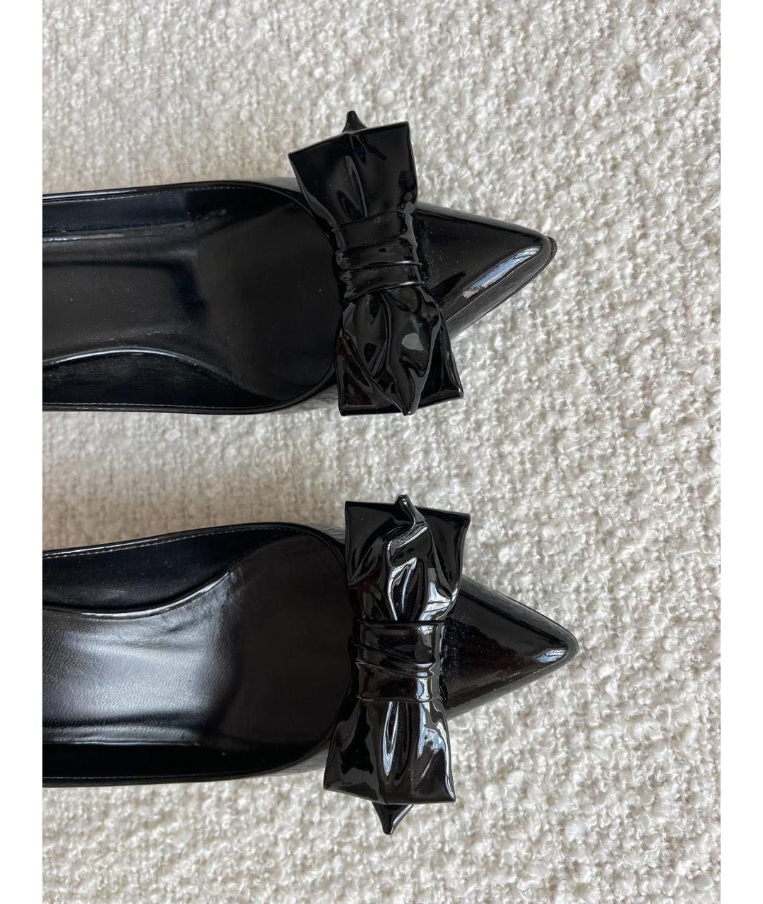 GUCCI Черные туфли из лакированной кожи, фото 2