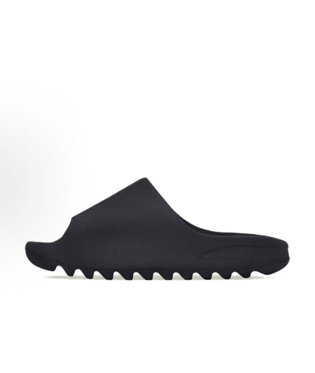 ADIDAS YEEZY Черные шлепанцы, фото 6