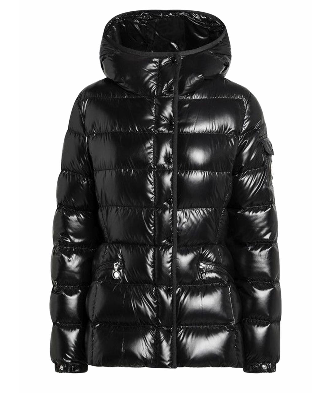 MONCLER Черная полиамидовая куртка, фото 1
