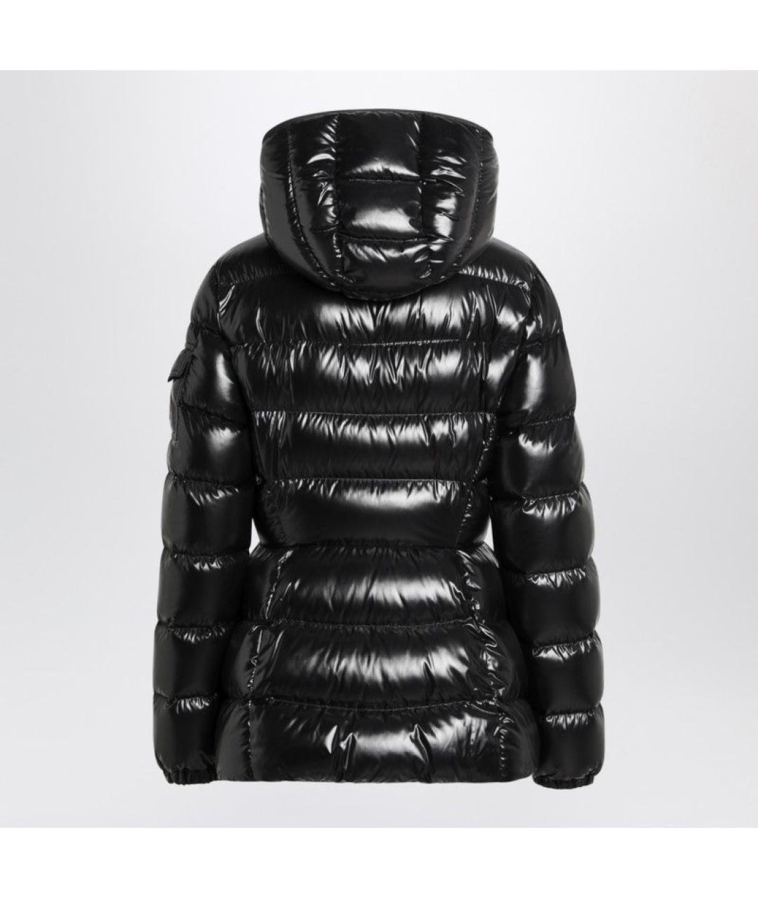 MONCLER Черная полиамидовая куртка, фото 2