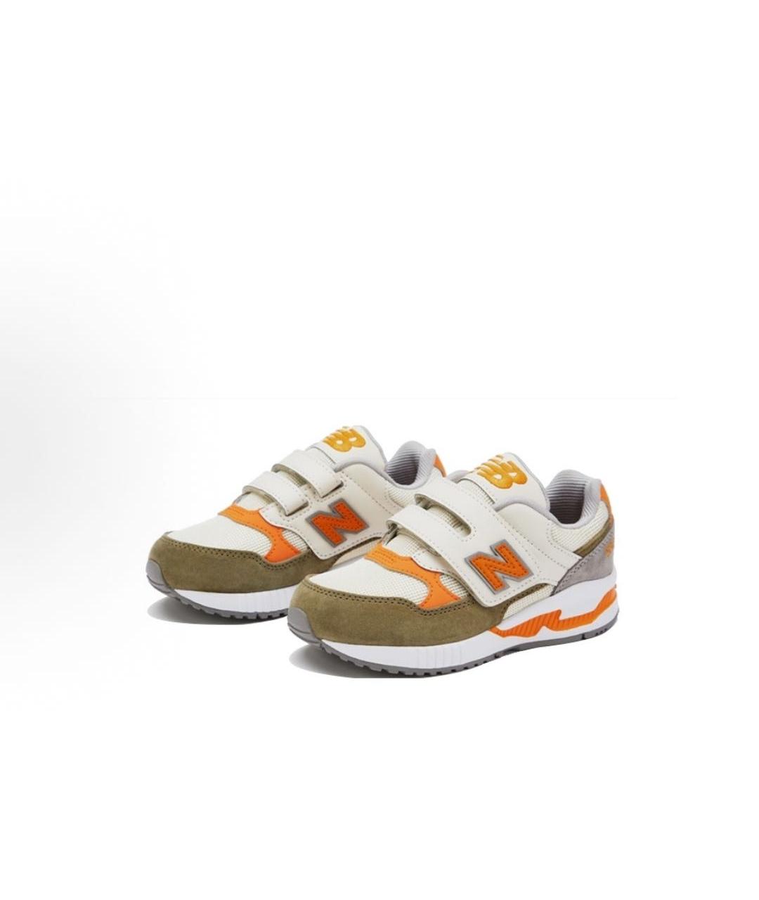NEW BALANCE Оранжевое кеды, фото 2