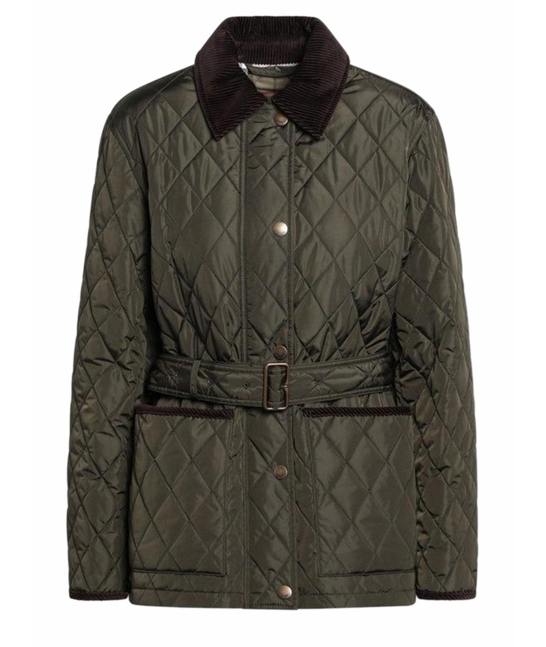 BURBERRY Зеленая куртка, фото 1