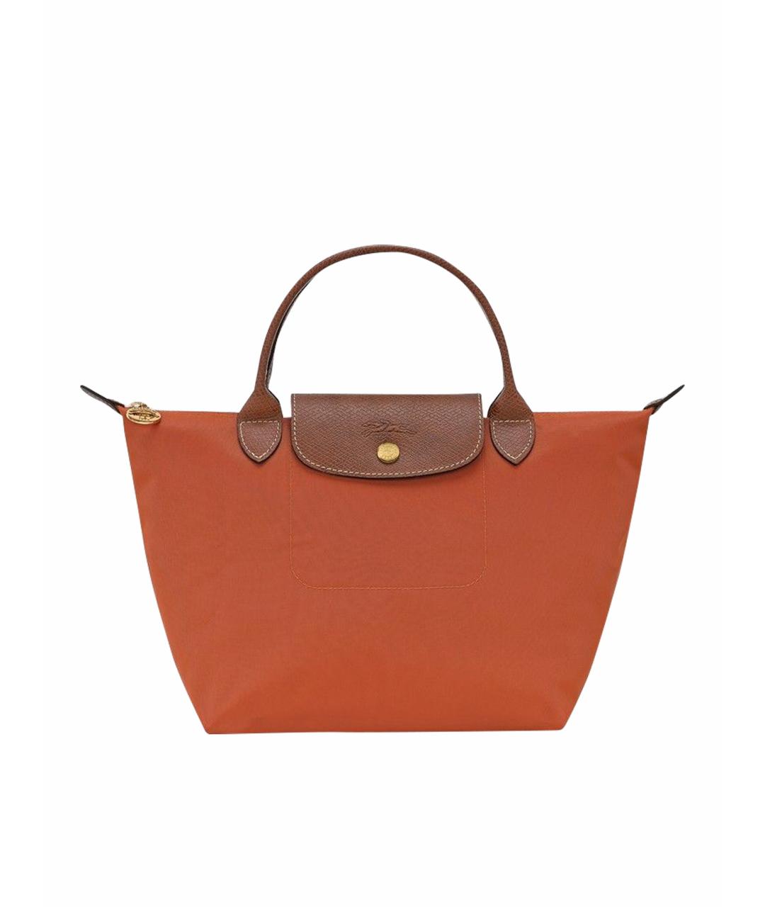 LONGCHAMP Красная синтетическая сумка тоут, фото 1