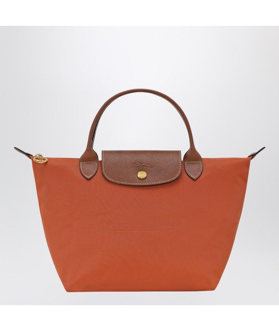 LONGCHAMP Красная синтетическая сумка тоут, фото 3