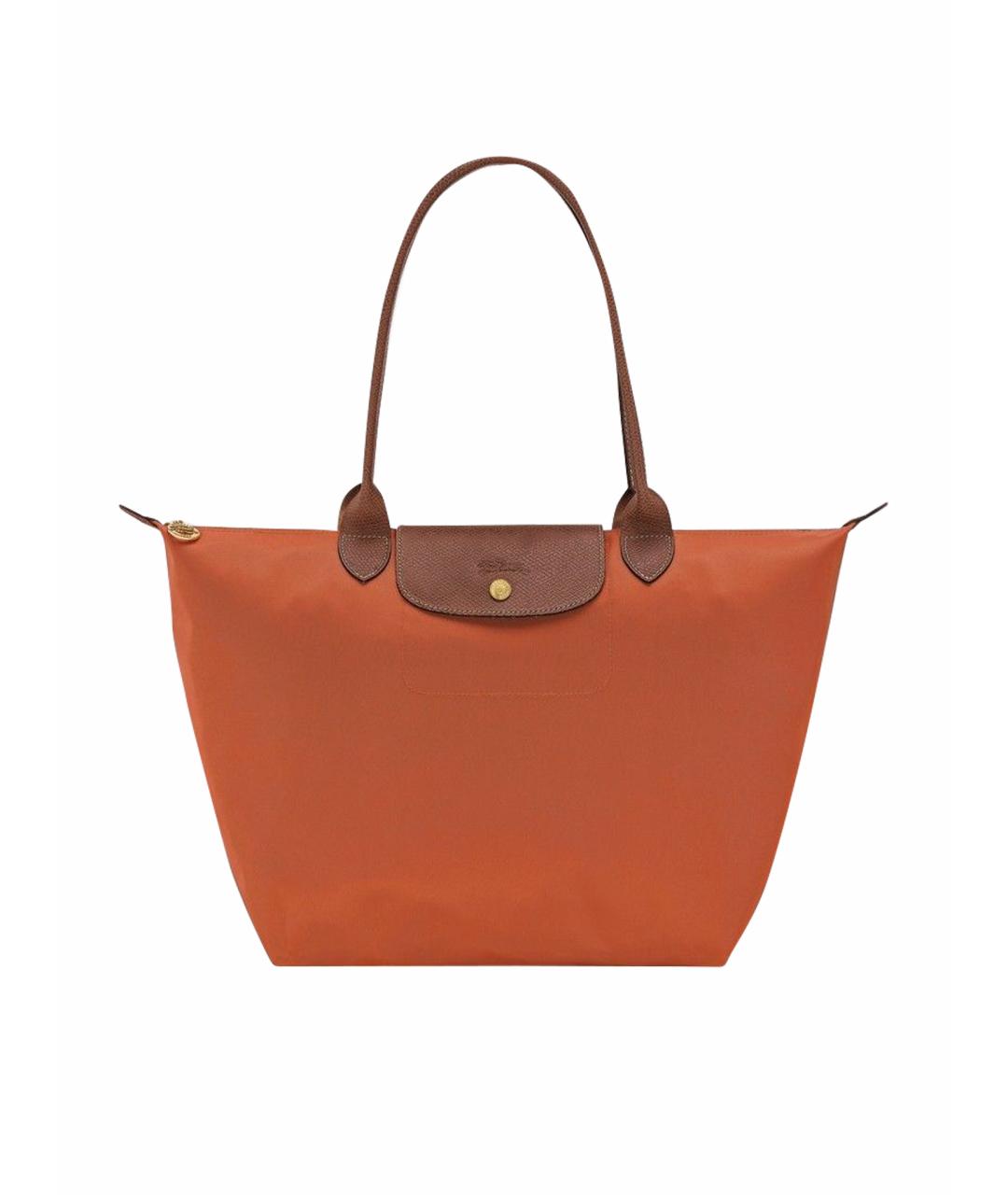 LONGCHAMP Красная синтетическая сумка тоут, фото 1