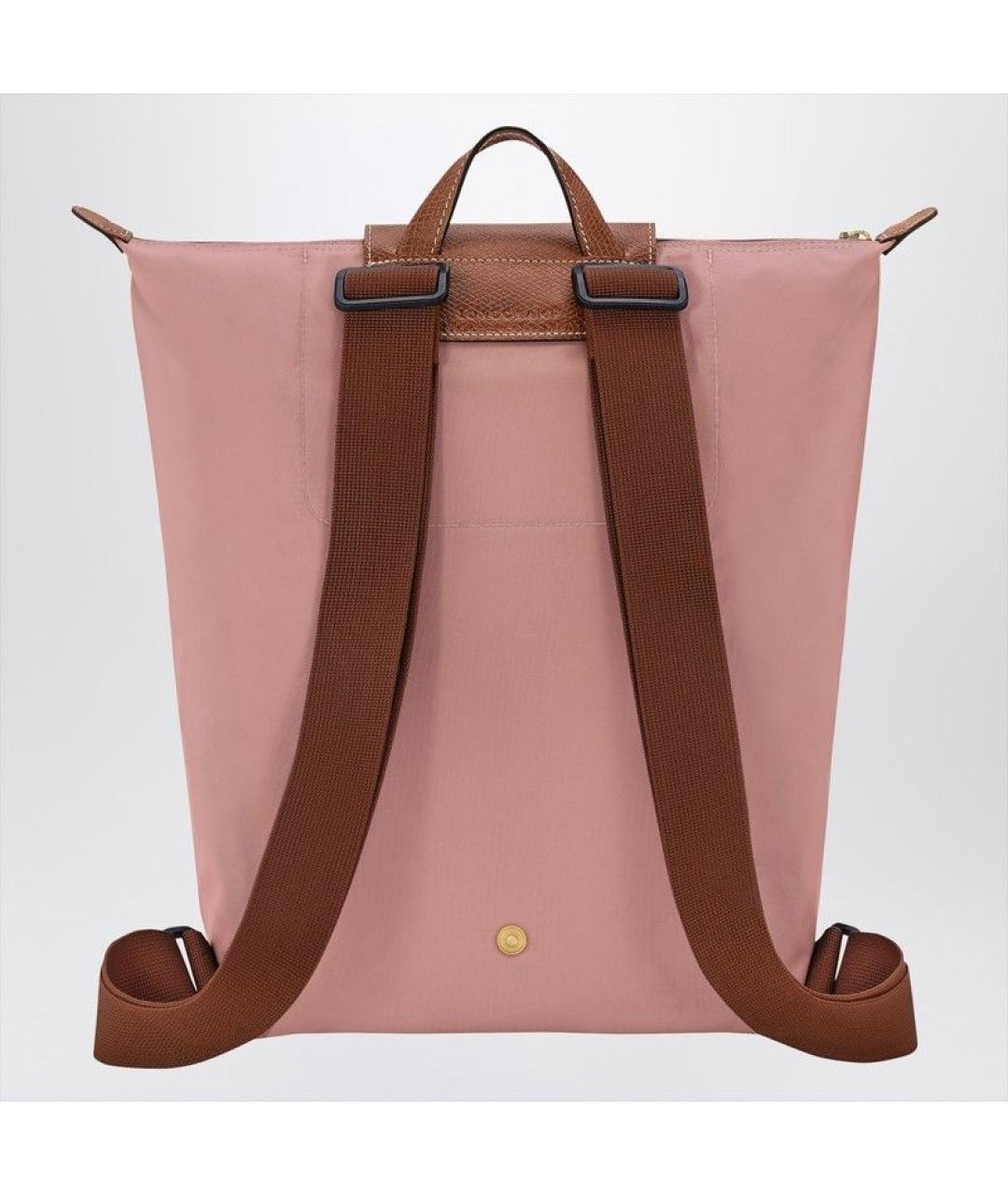 LONGCHAMP Розовый синтетический рюкзак, фото 2