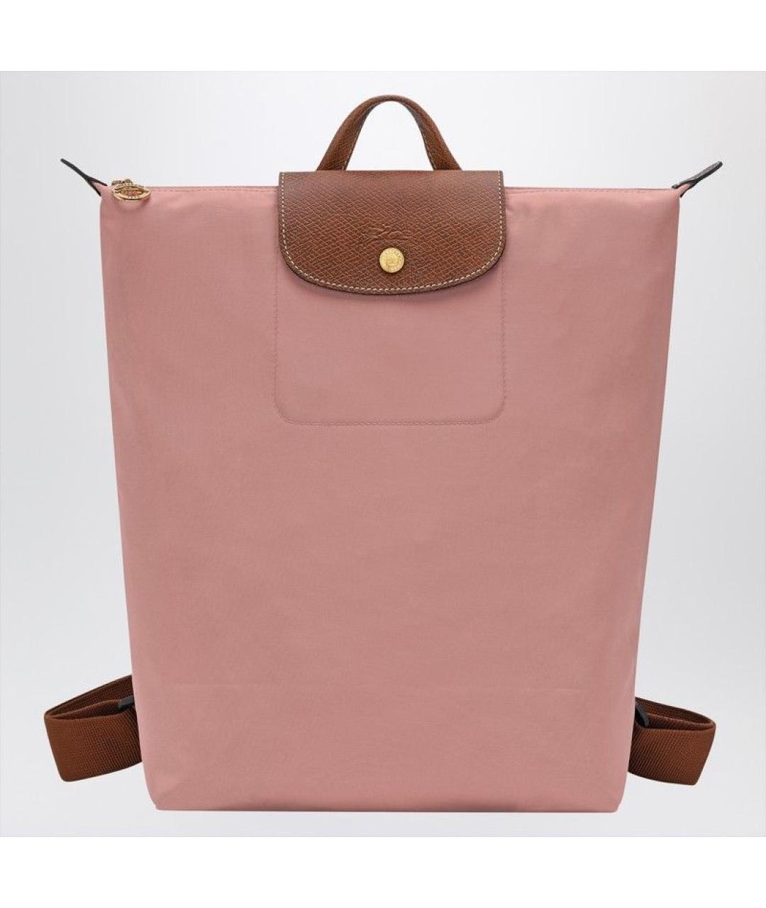 LONGCHAMP Розовый синтетический рюкзак, фото 3