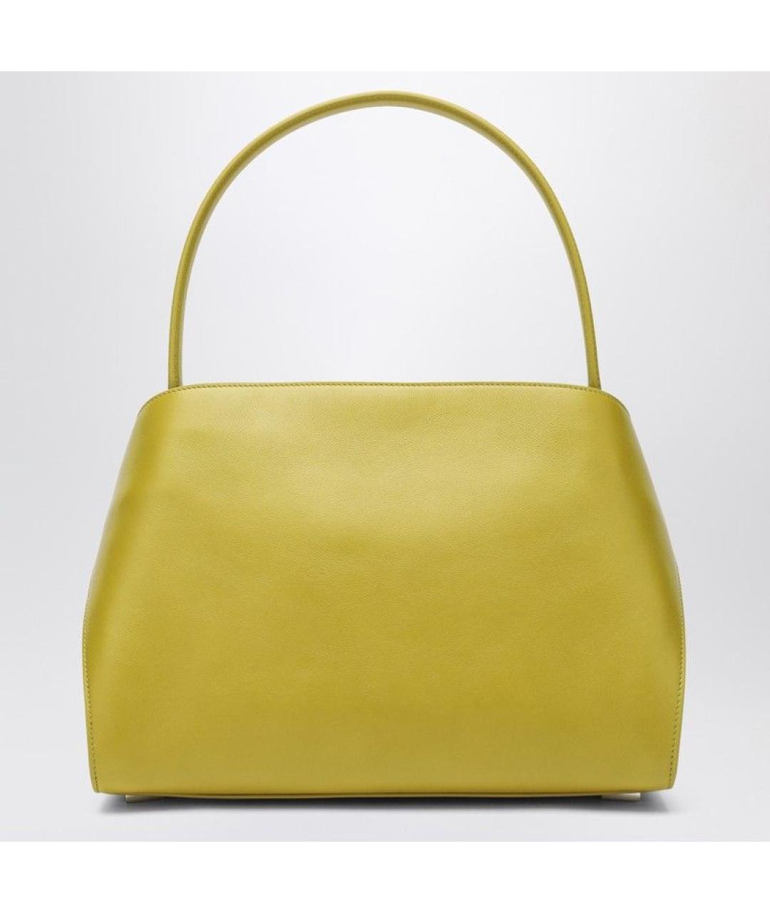 FERRAGAMO Салатовая кожаная сумка через плечо, фото 2