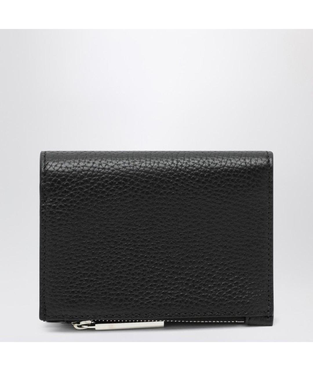 GUCCI Черный кожаный кошелек, фото 2
