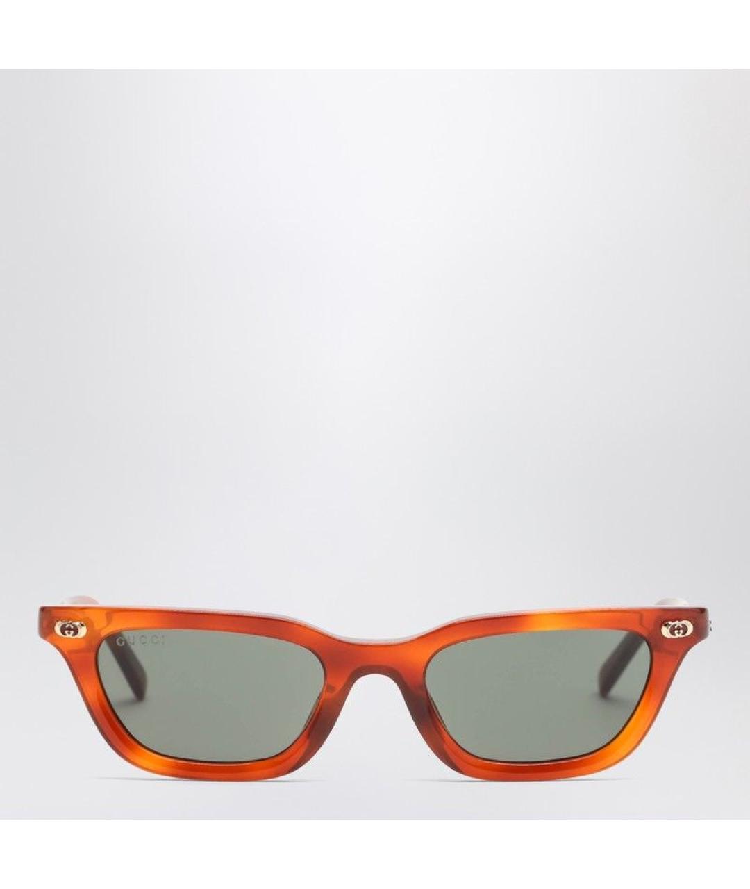 GUCCI Мульти пластиковые солнцезащитные очки, фото 2