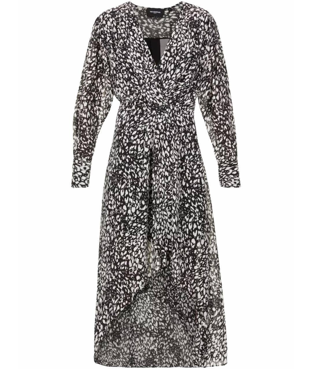 THE KOOPLES Черное вискозное повседневное платье, фото 1